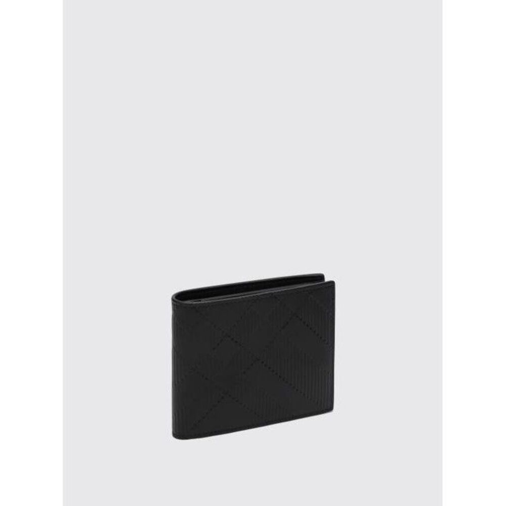 Embossed Check Bi-fold Wallet